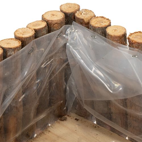 daiktų Augalinis dubuo kvadratinis natūralių beržo šakų 14,5/20cm rinkinys po 2 vnt