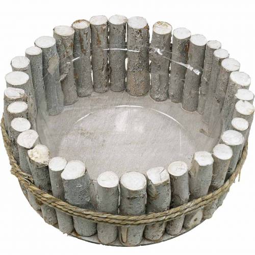 Floristik24 Sodinamosios dubuo iš šakų Ø33cm H13cm