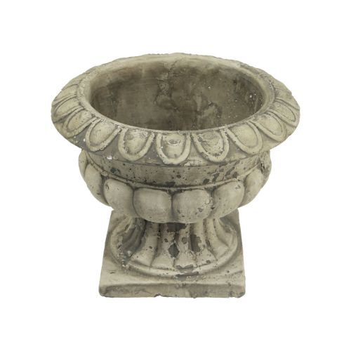 Augalų dubuo mažas vazono trofėjus antikvarinis betonas Ø15cm H13cm