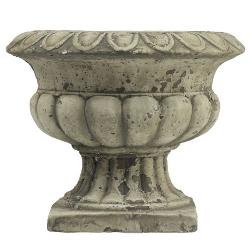 daiktų Augalų dubuo mažas vazono trofėjus antikvarinis betonas Ø15cm H13cm