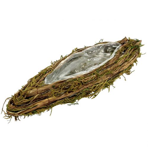 Floristik24 Augalų valtis kapui 57cm x 19cm 1 vnt