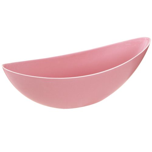 daiktų Augalų valtis plastikinis gėlių dubuo rožinis 28×9×9cm 3vnt