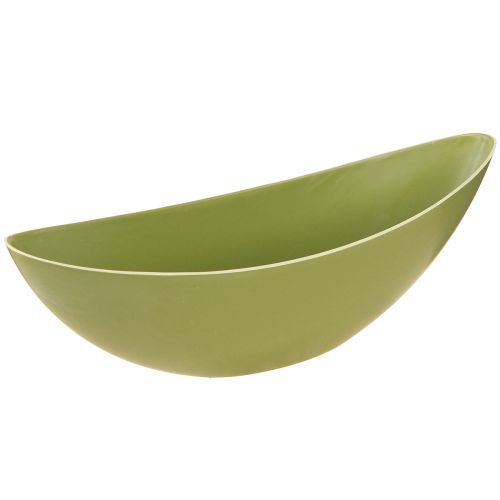 daiktų Augalų valtis plastikinis dekoratyvinis dubuo žalias 28×9×9cm 3vnt