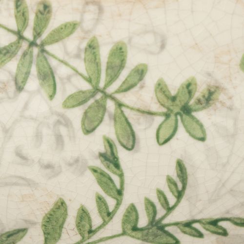 daiktų Keraminis augalų vazonas su gėlių raštu, kambario dekoracija, 18 cm