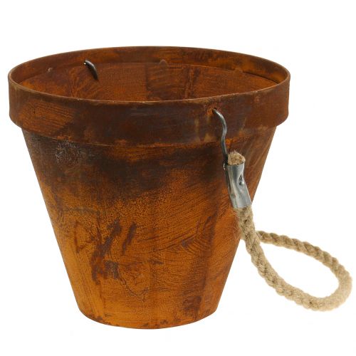 Floristik24 Vazonas pakabinamoms grotelėms Ø20cm H19cm