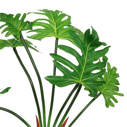 daiktų Filodendro augalas dirbtinis žalias 58cm
