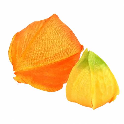 Floristik24 Physalis Orange Asorted 22 vnt dekoratyvinės dirbtinės taurelės