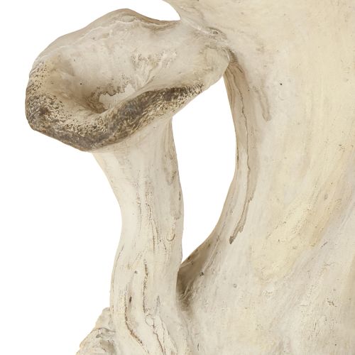 daiktų Grybų dekoracija, lieto akmens figūrėlė, sodo dekoracija, pilka, 18 × 16 × 25 cm