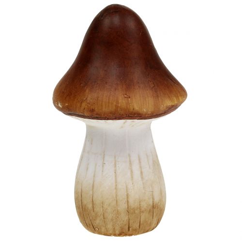 Floristik24 Grybų mišinys iš molio-keraminės rudos 9cm 8vnt