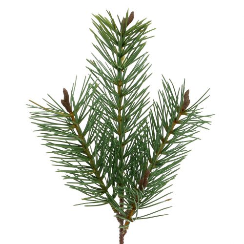 Floristik24 Dirbtinė pušies šakelė žalia 33cm 4vnt