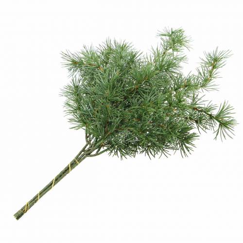 Floristik24 Dirbtinė pušies šakelė žalia 53cm 3 vnt
