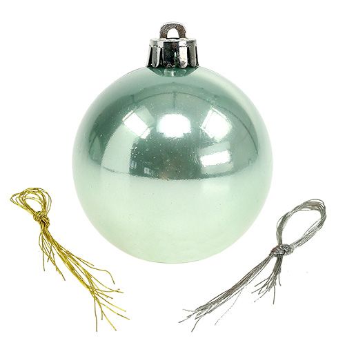 Floristik24 Plastikinis rutulys Ø6cm įvairių spalvų. 10 vnt