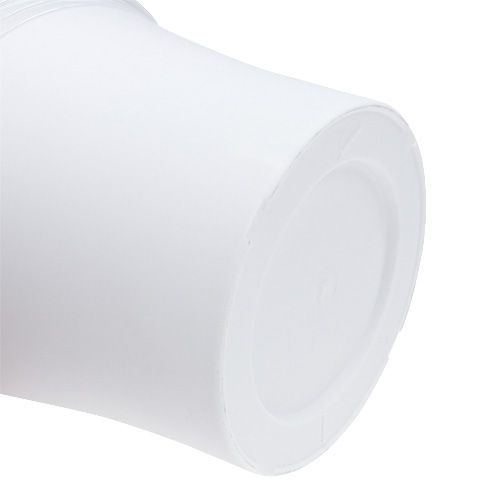 daiktų Plastikinis puodas “Irys” baltas Ø19cm H16cm 1 vnt