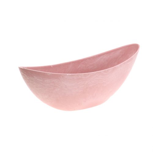 Dekoratyvinis dubuo augalų dubuo rožinis 34cm x 11cm H11cm