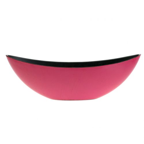 daiktų Dekoratyvinis dubuo, augalinis dubuo, rožinis 39cm x 12cm H13cm