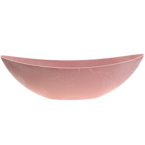 Floristik24 Dekoratyvinis dubuo, augalinis dubuo, rožinis 55cm x 14,5cm H17cm