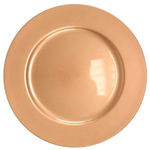 Floristik24 Plastikinė plokštė varinė Ø33cm