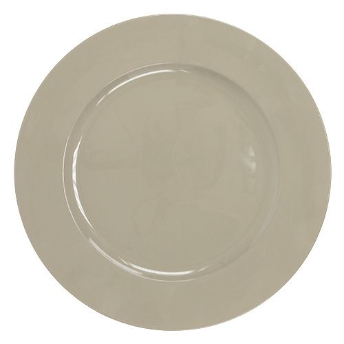 daiktų Įkroviklio plokštė Ø33cm platinos pilka