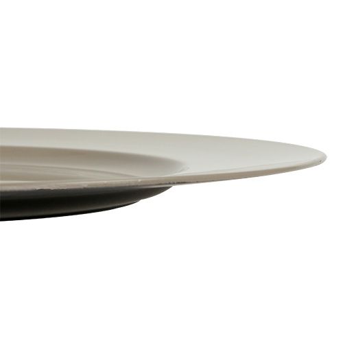 daiktų Įkroviklio plokštė Ø33cm platinos pilka