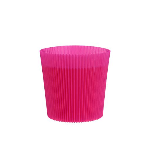 Floristik24 Plisuoti rankogaliai Cerise 8,5cm 100 vnt