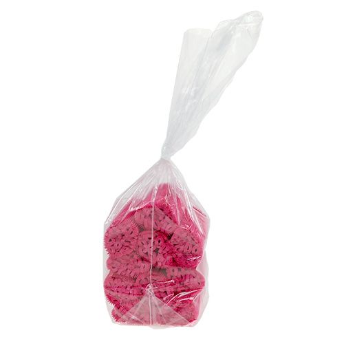 Floristik24 Plisuoti rankogaliai Cerise 8,5cm 100 vnt