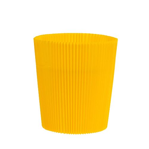 daiktų Plisuoti rankogaliai geltoni 12,5cm 100 vnt