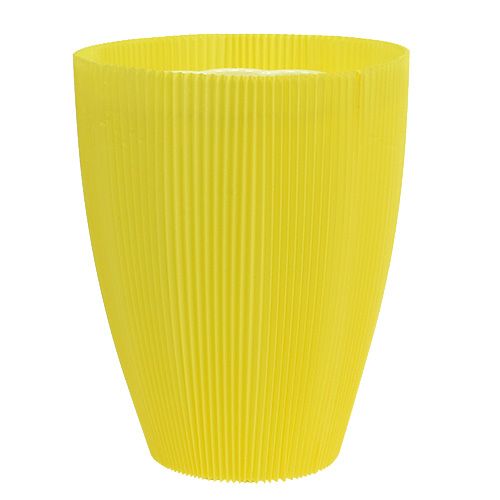 daiktų Plisuoti rankogaliai geltoni 18,5cm 100 vnt