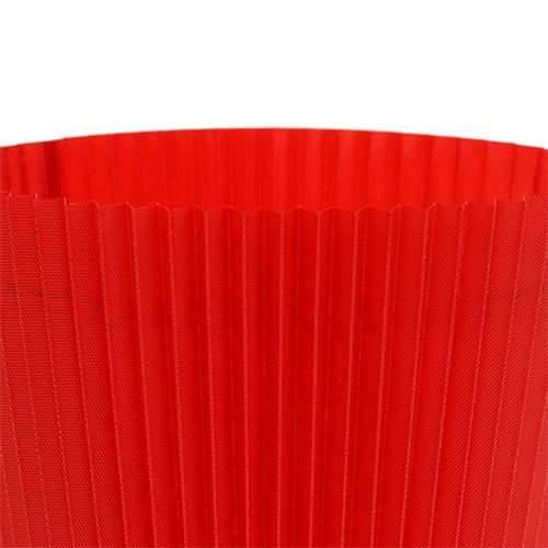daiktų Plisuoti rankogaliai raudoni 8,5cm 100 vnt