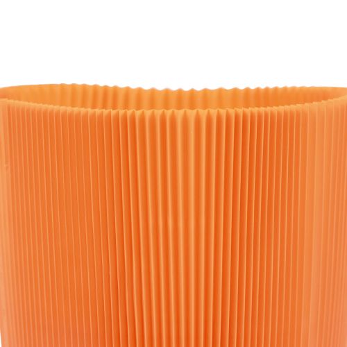 daiktų Plisuoti rankogaliai gėlių vazonams oranžiniai 14,5cm 100 vnt