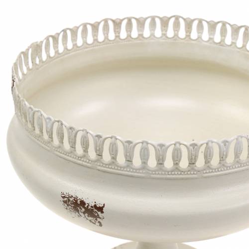 Floristik24 Plant Cup Chalice Antique Cream Ø20cm H20cm 1 vnt