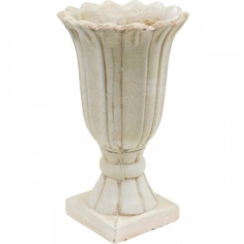 Floristik24 Sodinamoji, puodelis tulpė, dekoratyvinė taurė, amfora sodinimui Ø14,5cm H25,5cm