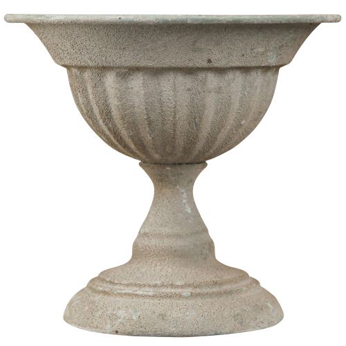 daiktų Puodelio dubuo su netauriuoju metalu vintažinės pilkos spalvos Ø16cm H14,5cm