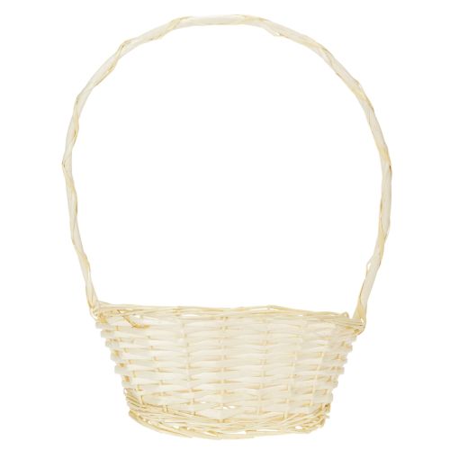 Dovanų krepšelis 27 cm x 18 cm, aukštis 43 cm, šviesa | Floristik24.lt