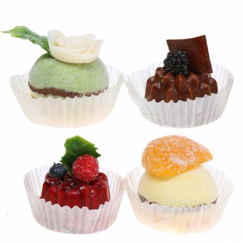 Tartletės dirbtinai surūšiuotos 4cm 4vnt