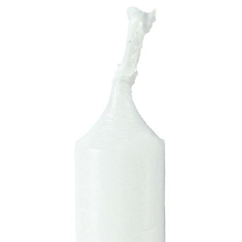 daiktų Lėlių žvakės 10 mm Wiedemann žvakės baltos 65/10 50 vnt.