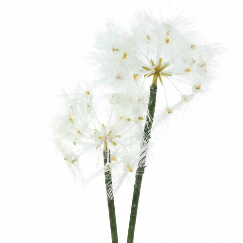 daiktų Dirbtinės pievos gėlė milžiniška kiaulpienė balta 57cm