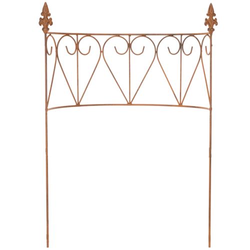 daiktų Metalinis sodo kuolų grotelės gėlynams ir universaliam sodo dekoravimui, 60 cm