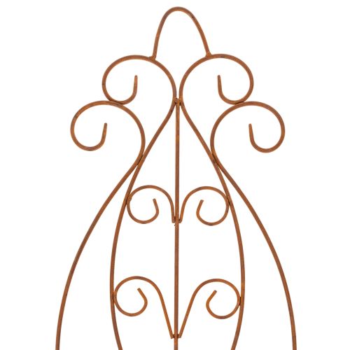 daiktų Metalinė sodo grotelės, dekoratyvinė augalų atrama vijokliniams augalams, 93 cm