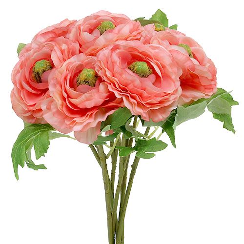 Floristik24 Ranunculus rožinė-rožinė 27cm 8vnt