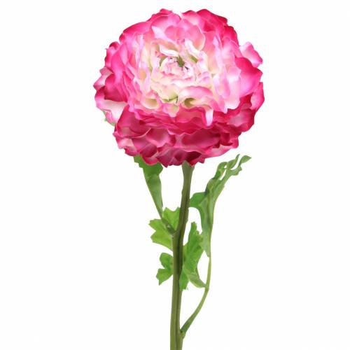 Floristik24 Ranunculus rožinis dirbtinis 48cm