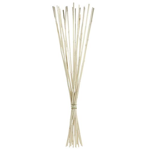 Floristik24 Ratano pagaliukai baltinti 100cm 20 vnt