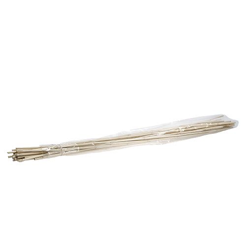 Floristik24 Ratano pagaliukai baltinti 100cm 20 vnt