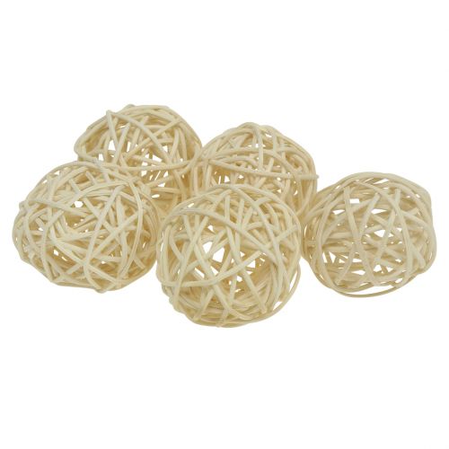 daiktų Balintas rotango rutulys Ø4cm 24 vnt