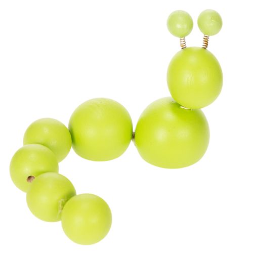 daiktų Išradingas vikšrų figūrėlės, patrauklios dekoracijos gyvenamosioms patalpoms, 16 cm, 6 dalys