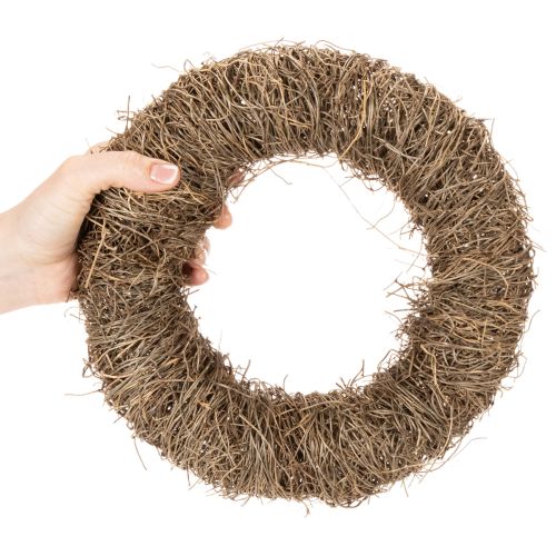 Vainiko žiedas iš vynmedžio, 25 cm, rankdarbiams ir dekoravimui | Floristik24.lt