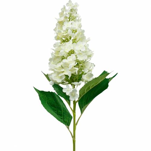 daiktų Panicle Hortenzija Cream White Dirbtinė hortenzijos šilko gėlė 98cm