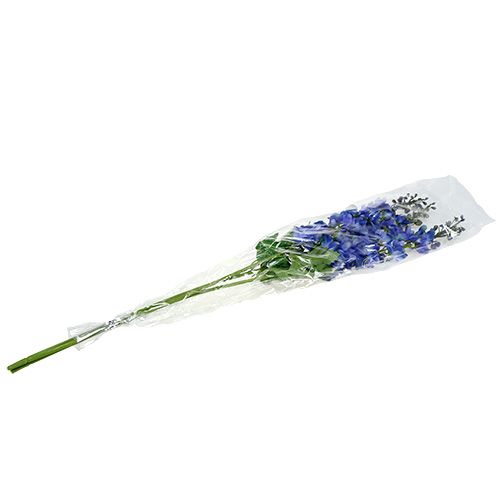 Floristik24 Larkspur mėlyna 78cm 3vnt