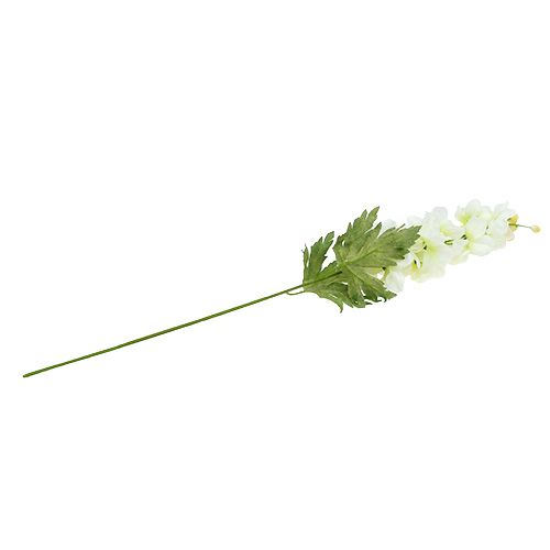 Floristik24 Larkspur baltas L60cm