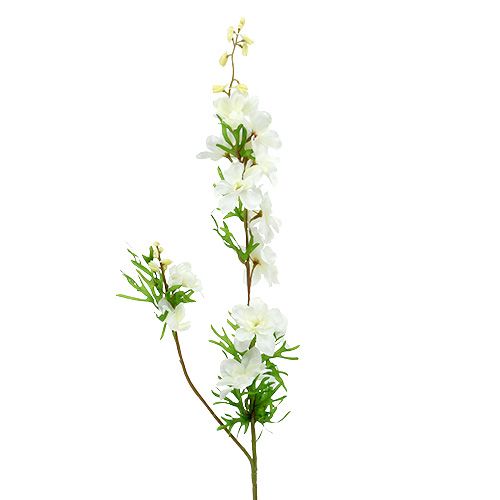 Floristik24 Delphinium dirbtinis baltas 95cm