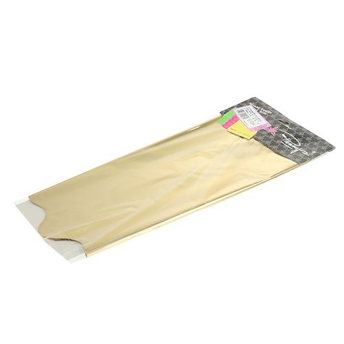 Floristik24 Rondella rankogalis auksinis blizgus, matinis Ø50cm 50p